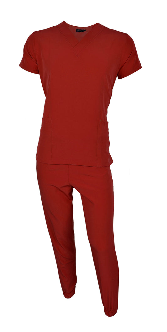 Pijama Quirúrgica Hombre Tonny Jogger Rojo