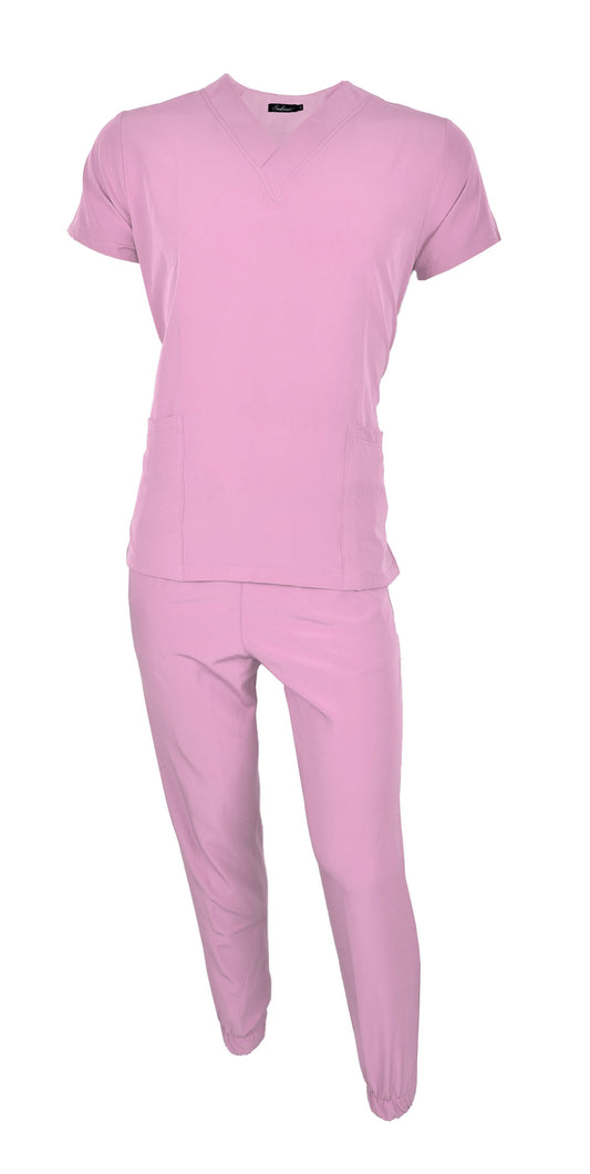 Pijama Quirúrgica Hombre Tonny Jogger Rosa Pastel