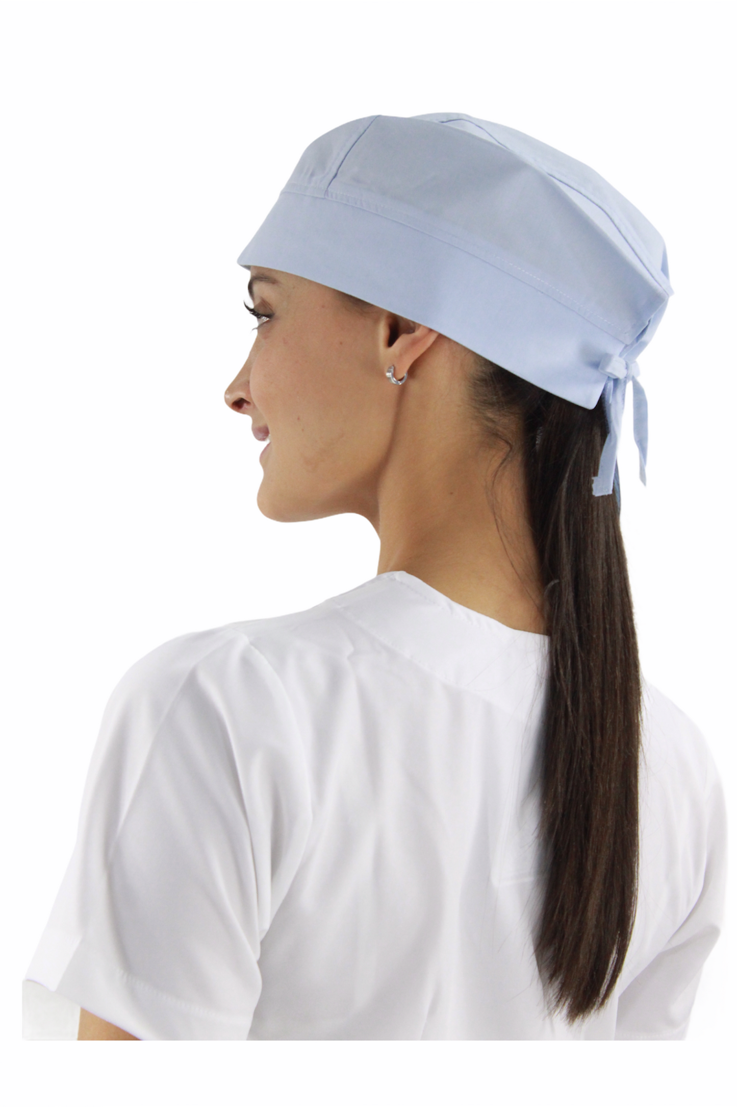 Gorro Médico Quirúrgico Dama Azul Cielo