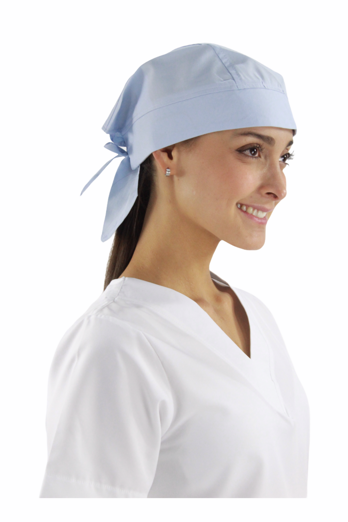 Gorro Médico Quirúrgico Dama Azul Cielo