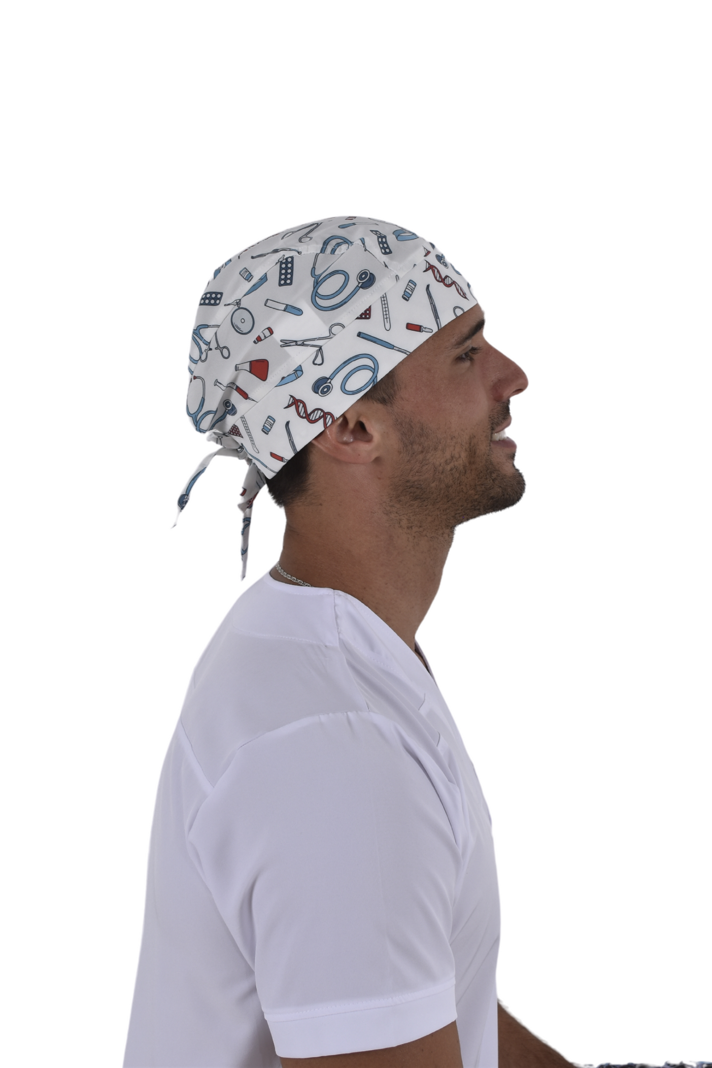 Gorro Médico Quirúrgico De Hombre Print Instrumental Médico