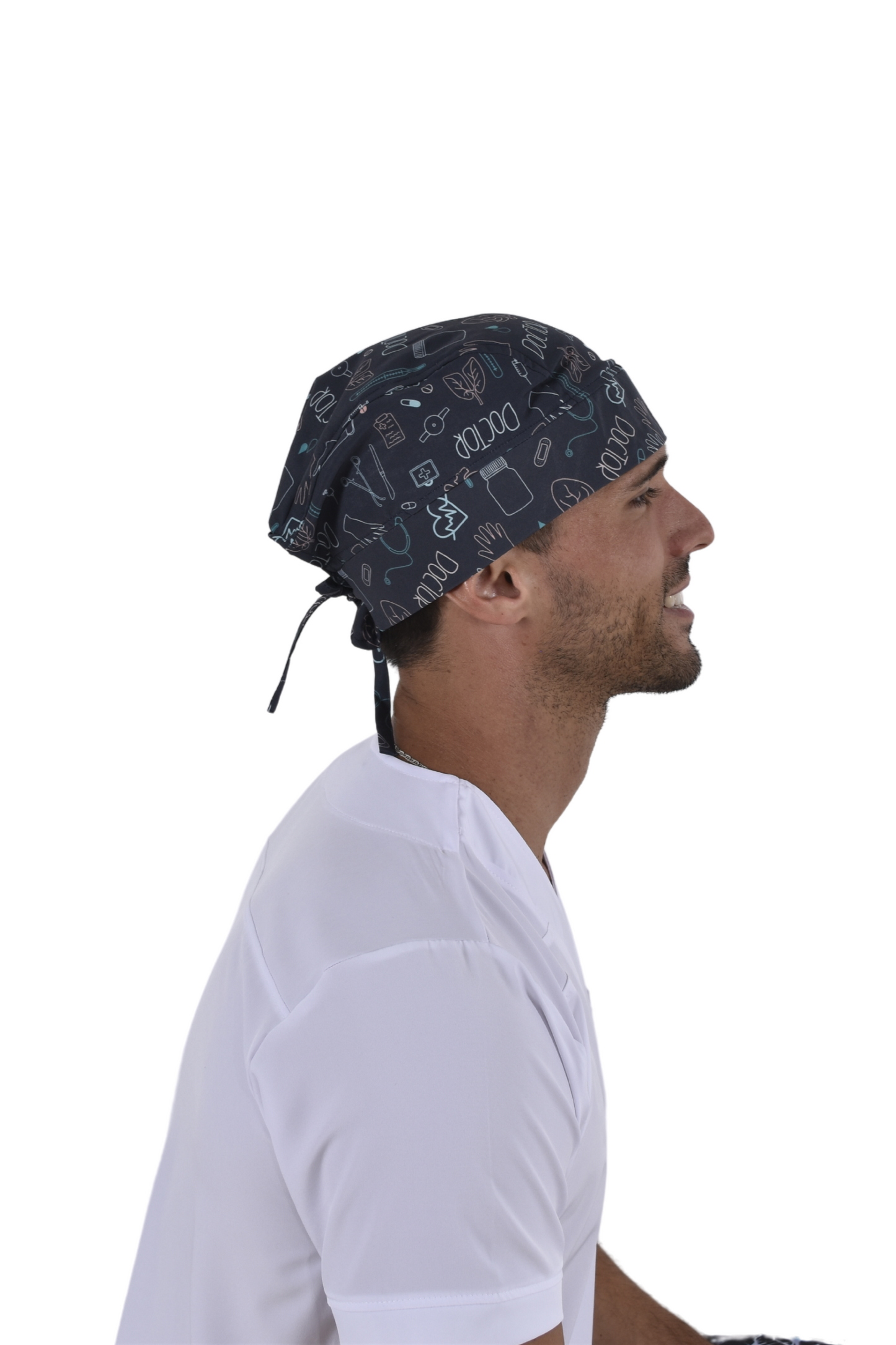 Gorro Médico Quirúrgico De Hombre Print Doctor