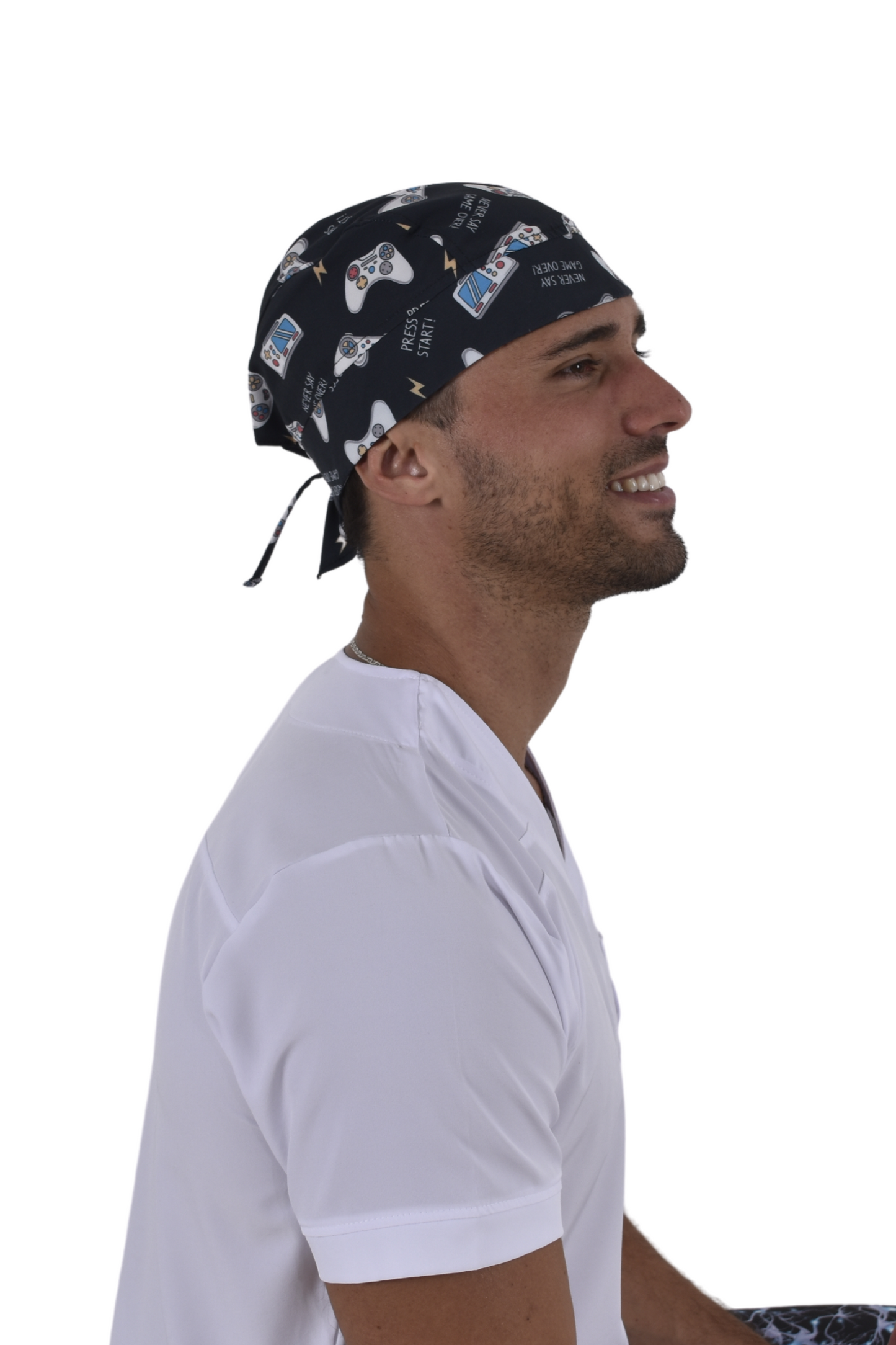 Gorro Médico Quirúrgico De Hombre Print Gamer