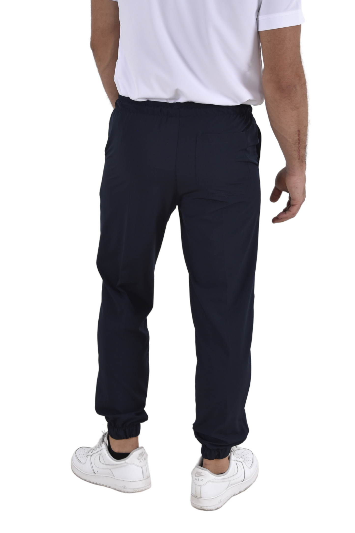 Pantalón Quirúrgico Hombre Tipo Jogger Negro