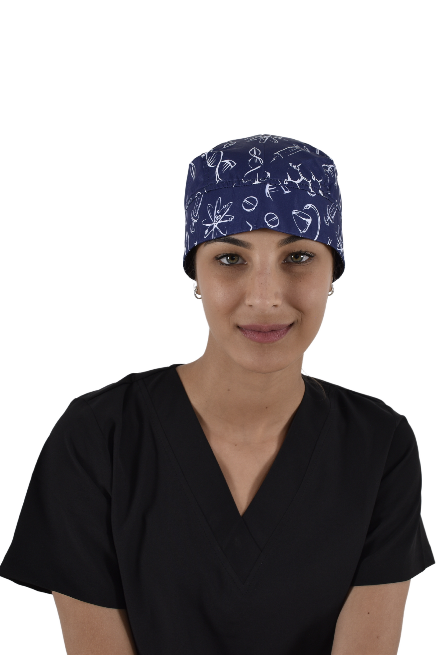 Gorro Médico Quirúrgico Dama Azul ADN