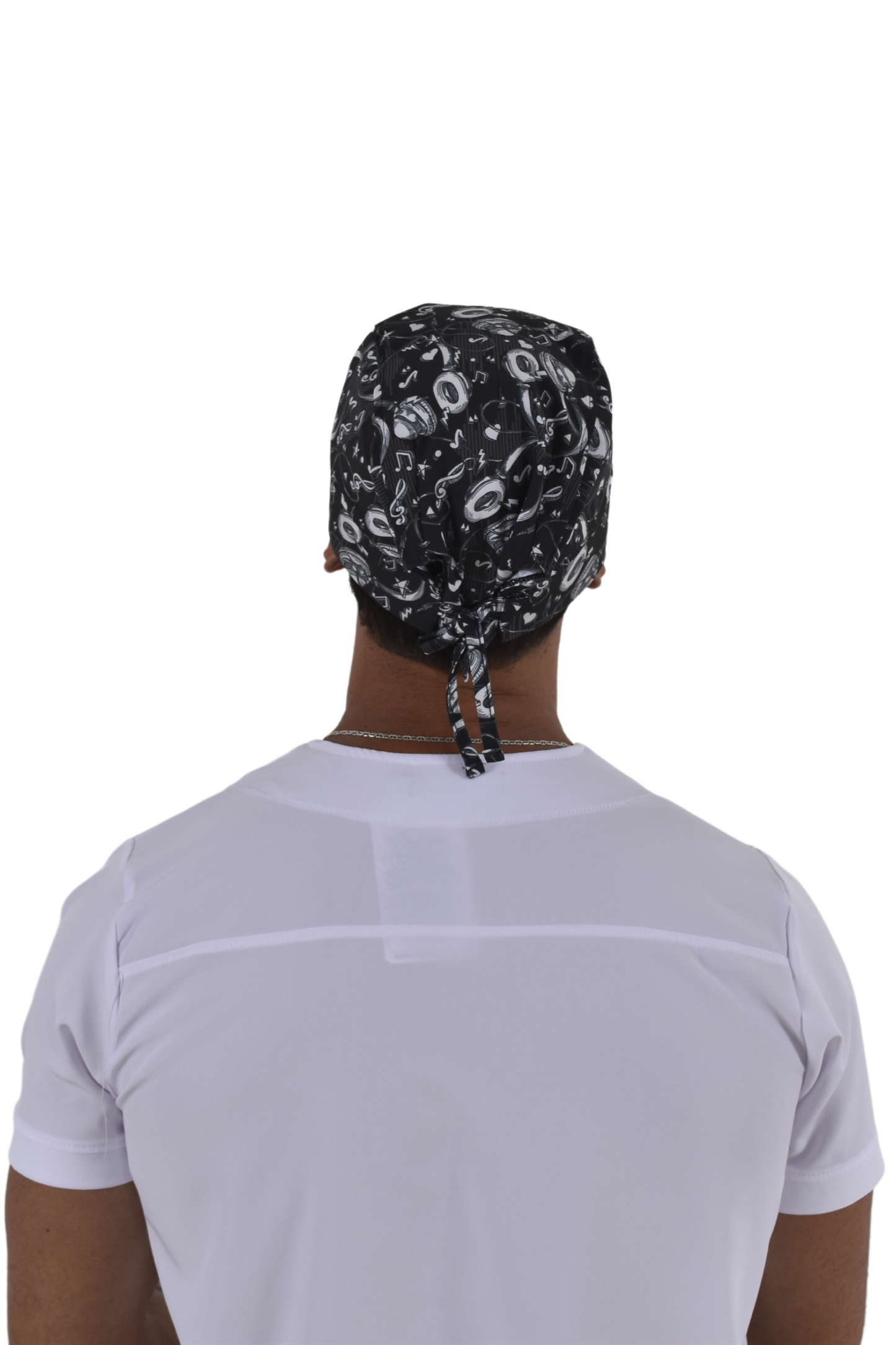 Gorro Médico Quirúrgico De Hombre Print Audífonos