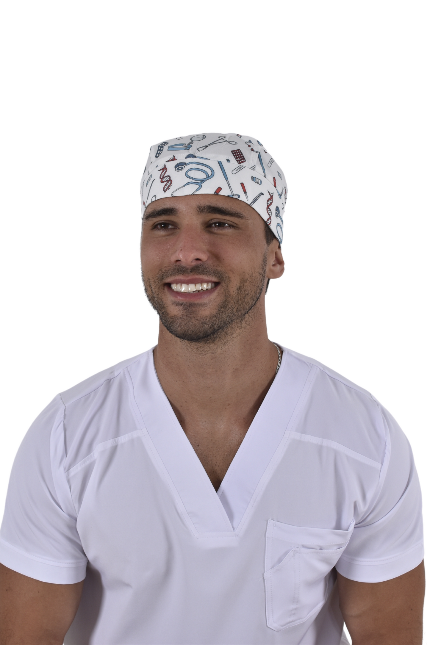 Gorro Médico Quirúrgico De Hombre Print Instrumental Médico