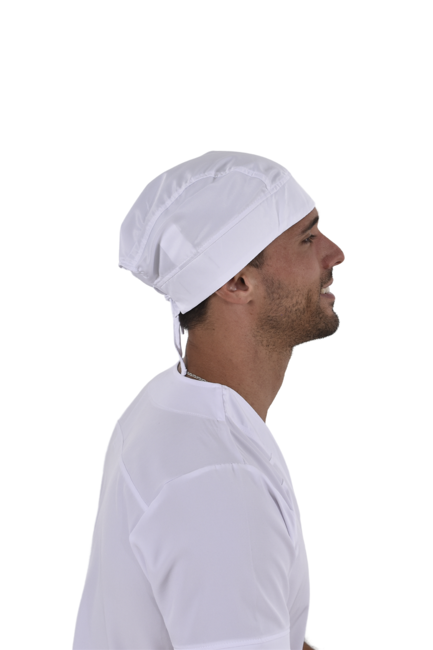 Gorro Médico Quirúrgico De Hombre Blanco