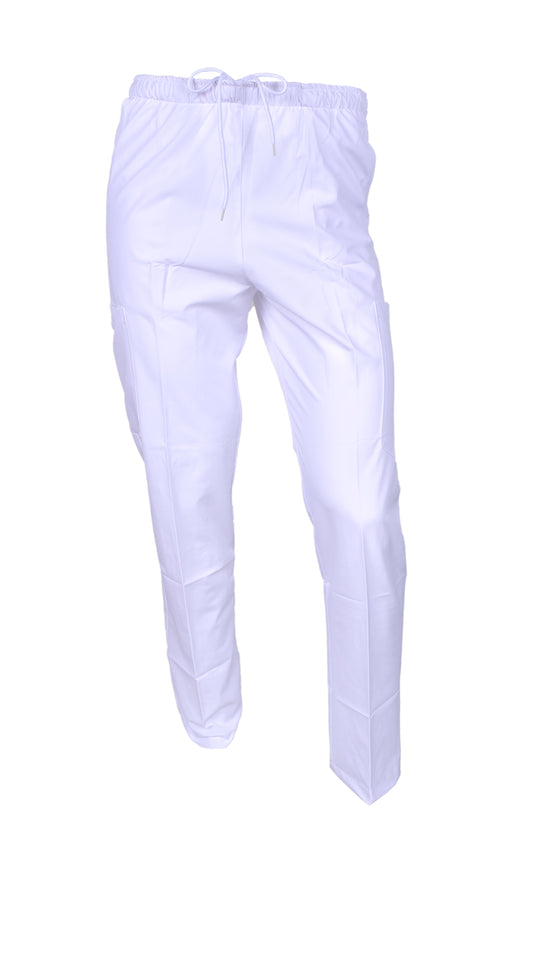 Pantalón Quirúrgico Hombre Boston Blanco