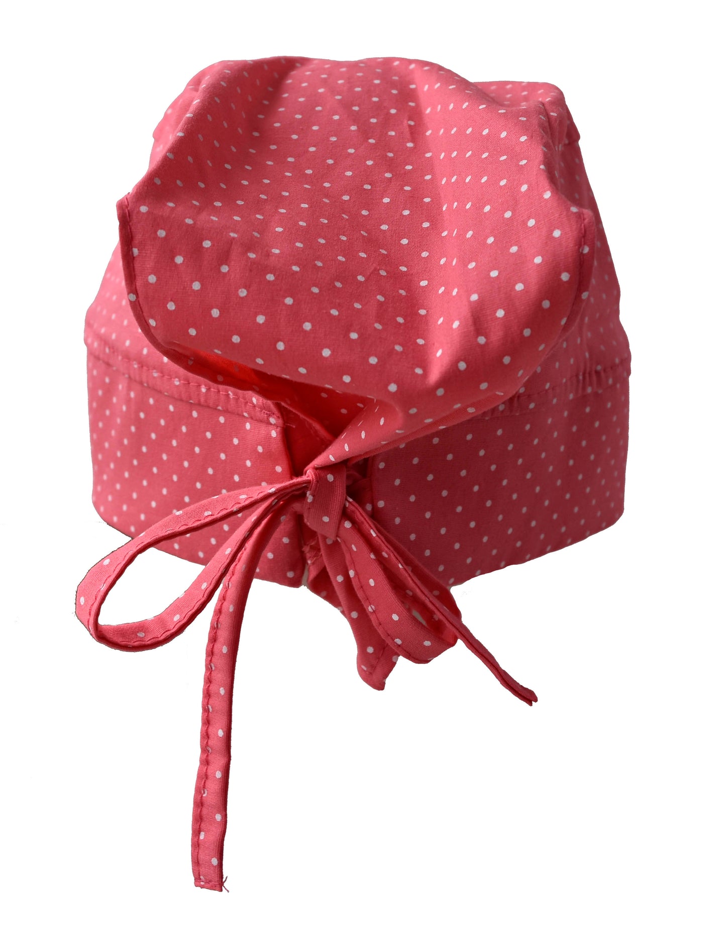Gorro Médico Quirúrgico Dama Coral de Puntos