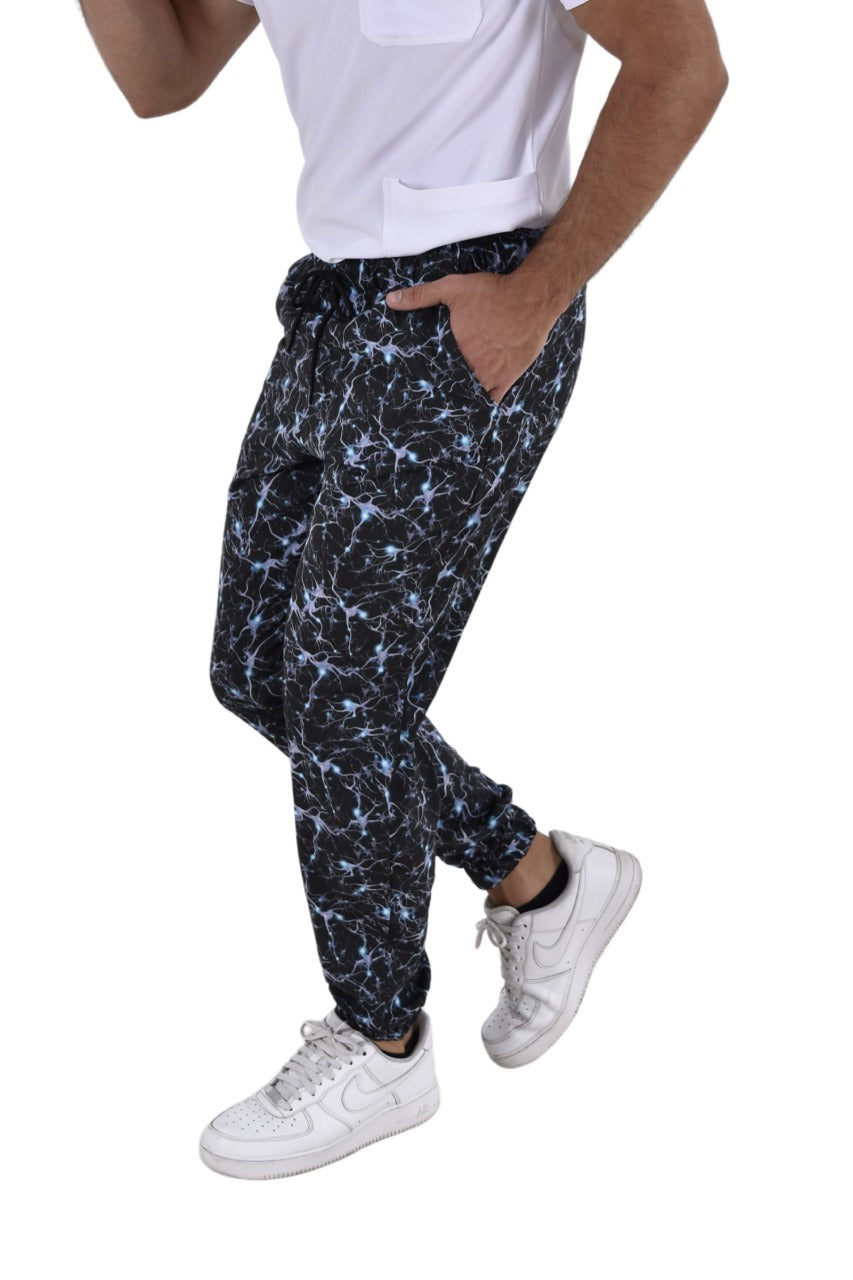 Pantalón Quirúrgico Hombre Tipo Jogger Neuronas