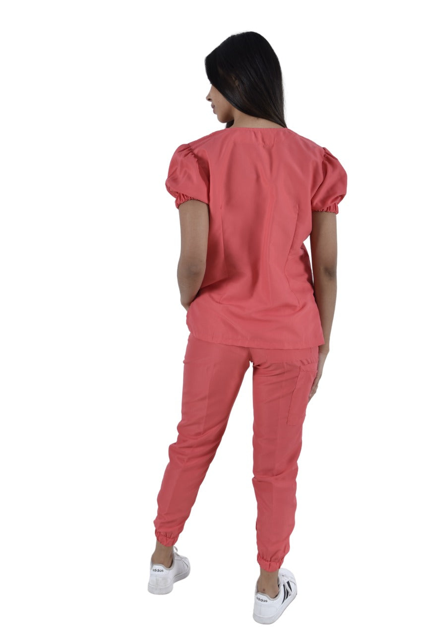 Pijama Quirúrgica Dama Taylor Coral