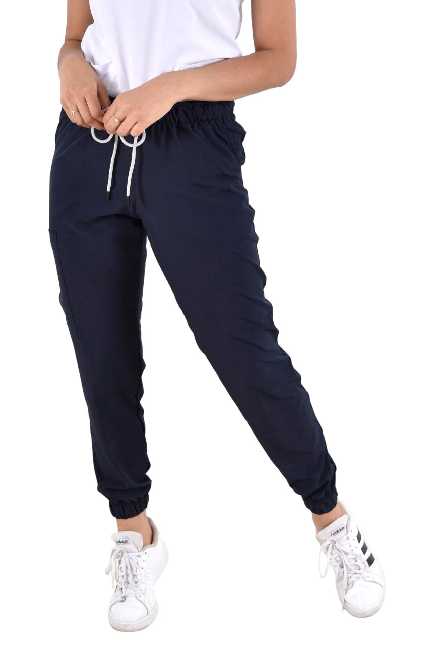 Pantalón Quirúrgico Dama Jogger Marino