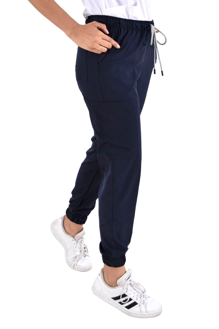 Pantalón Quirúrgico Dama Jogger Negro