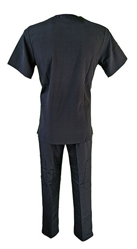 Pijama Quirúrgica Hombre Hamilton Negro