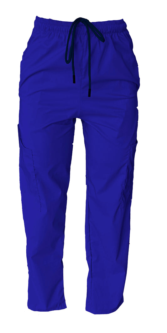 Pantalón Quirúrgico Dama Azul Rey