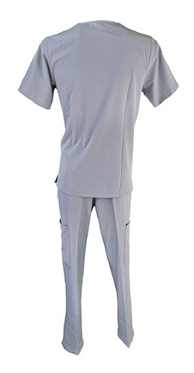 Pijama Quirúrgica Hombre Hamilton Gris Perla