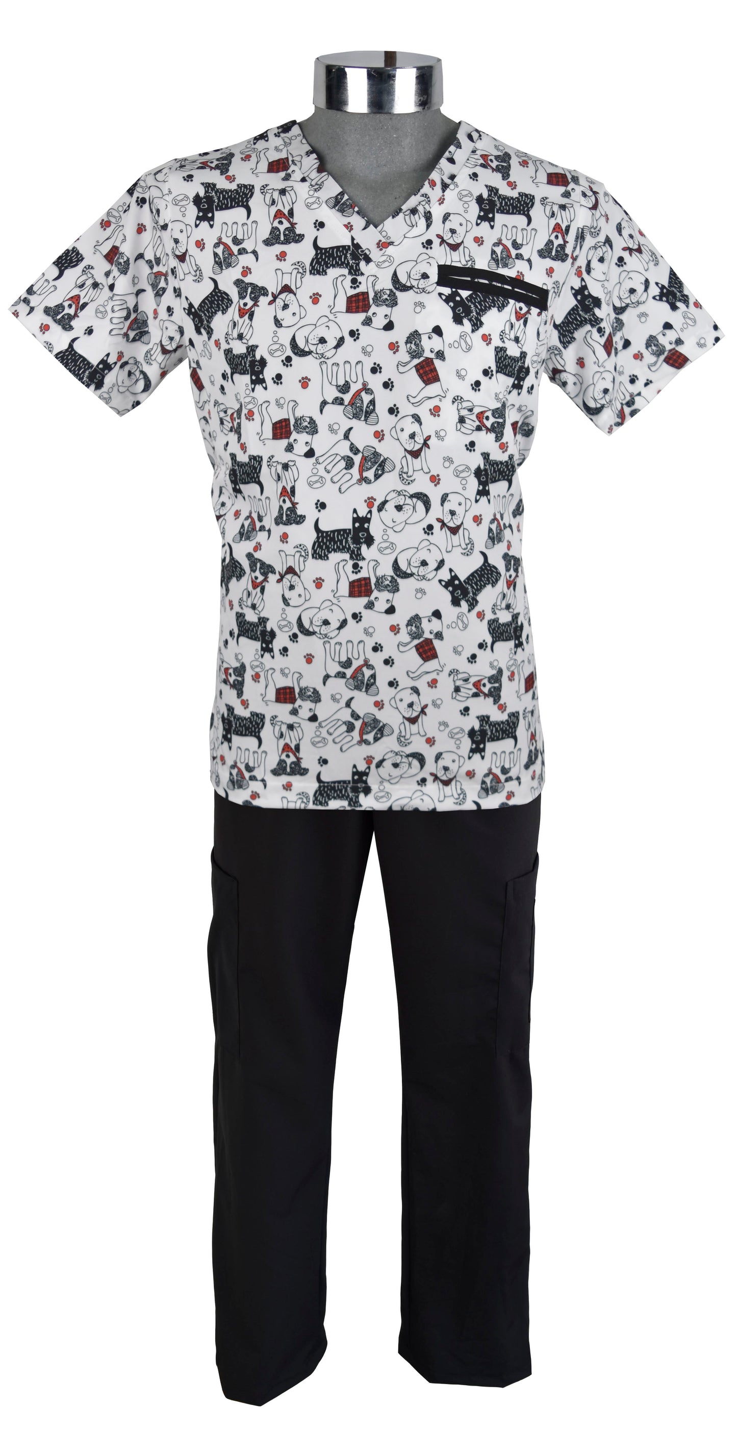 Pijama Quirúrgica Hombre Print Perros