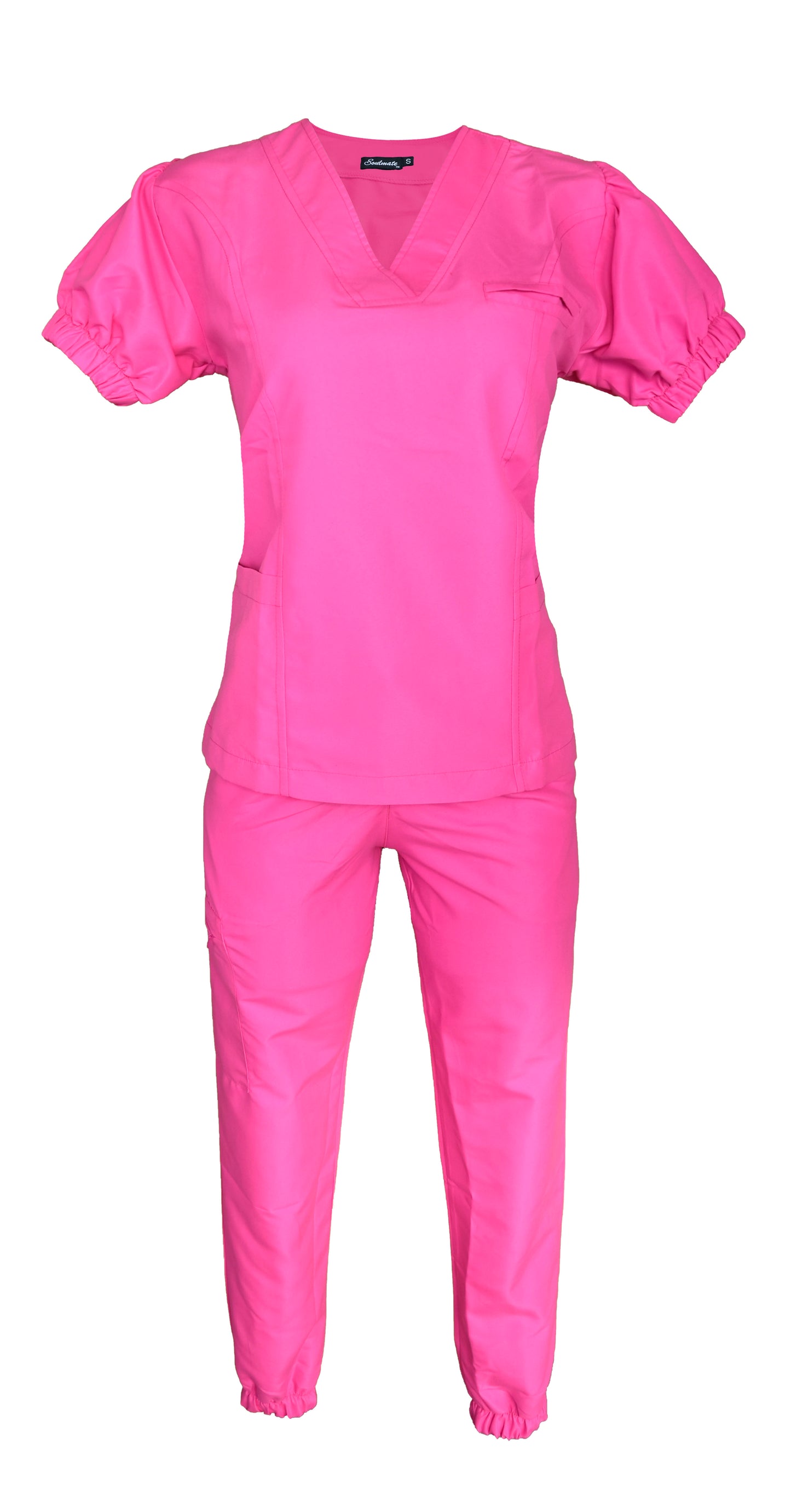 Pijama Quirúrgica Dama Taylor Rosa Neon